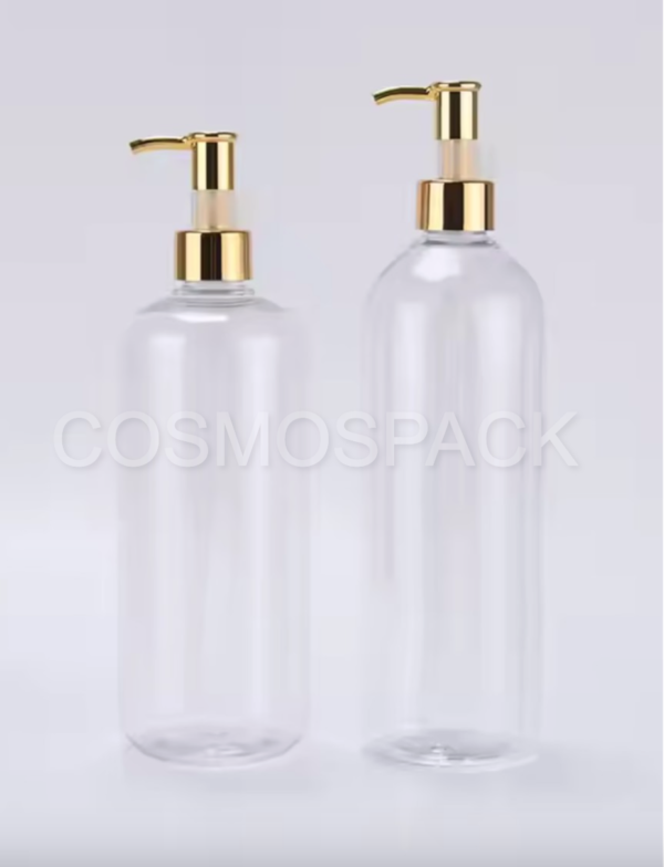 Bouteille PET - POMPE EN METAL