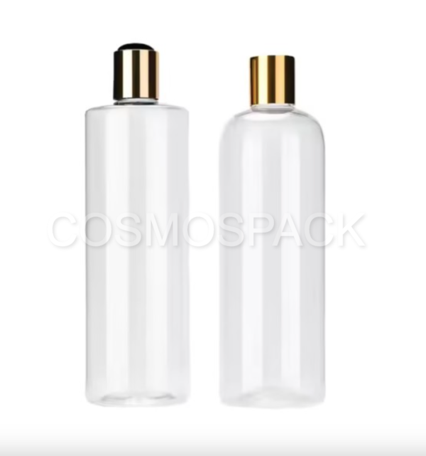 Bouteille PET - LOTION EN METAL